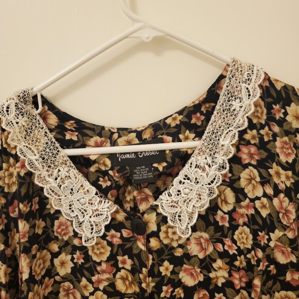 Jamie Brooke Women's Floral Midi Dress